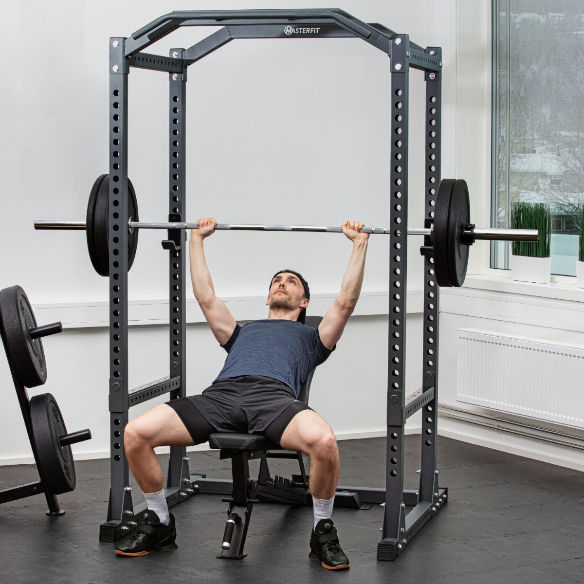 Masterfit 400 Power Rack Bumper Styrkepakke - 120 kg