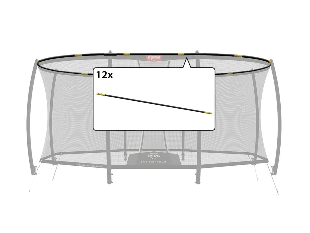 BERG Tent Tubes 470 (01.version) 12 stk. Til Grand Safety Net Deluxe 470